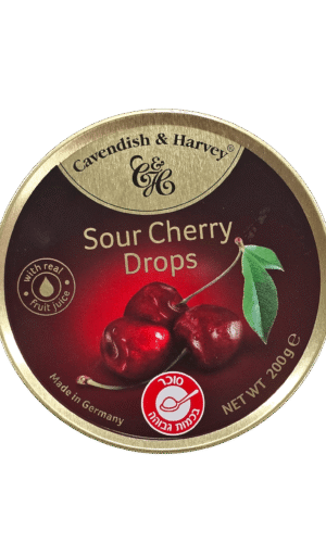 סוכריות פח דובדבן