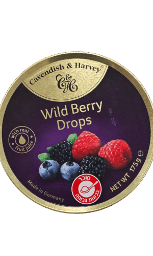 סוכריות פח פירות יער