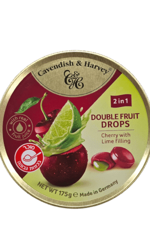 סוכריות פח ממולאות דובדבן ליים