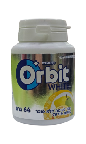 מסטיק אורביט וואיט פירות