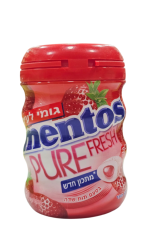 מסטיק מנטוס תות