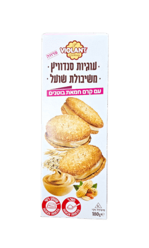 עוגיות שיבולת שועל חמאת בוטנים