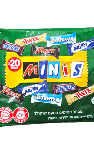 מיקס חטיפי שוקולד מיניס
