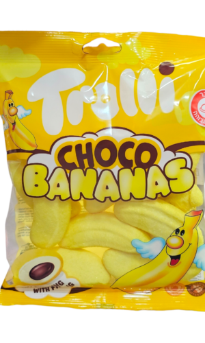 טרולי מרשמלו ממולא שוקו בננה