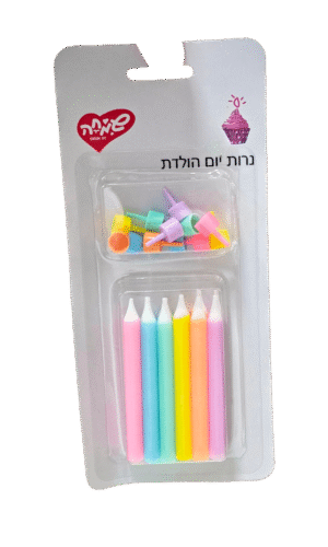 נרות מעוצבים פסטל