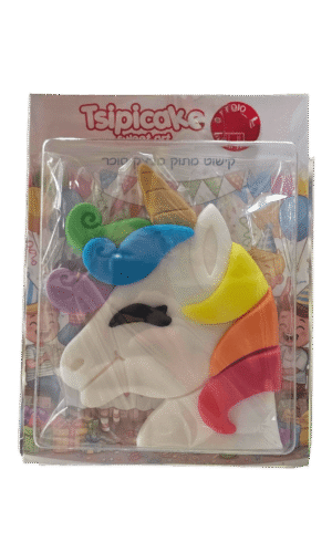 בצק סוכר ראש חד קרן