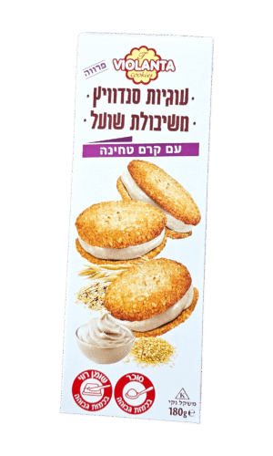 עוגיות שיבולת שועל וטחינה