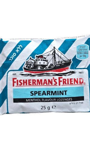 סוכריות פישרמנס ספירמינט לל"ס