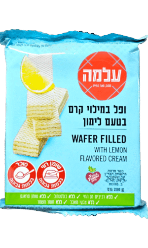 עלמה ופלים לימון