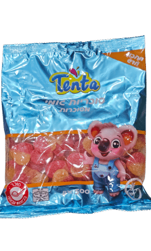 גומי טנטה לבבות מסוכר 500 גר'