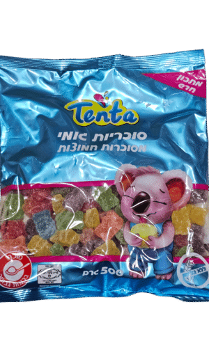 גומי טנטה דובי חמוץ 500 גר'