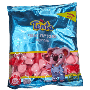 גומי טנטה לבבות 500 גר'