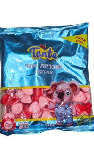 גומי טנטה לבבות 500 גר'