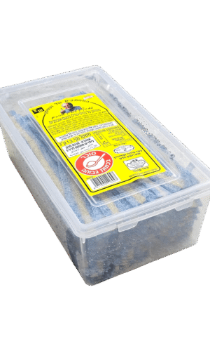 חמצוצים שטוחים כחול צהוב כחול 1.3 ק'