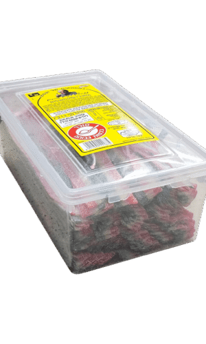 חמצוצים שטוחים אדום לבן ירוק 1.3 ק'