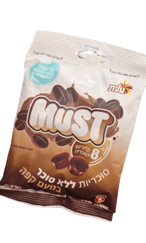 סוכריות מאסט קפה ללא סוכר