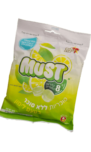 סוכריות מאסט לימון ללא סוכר