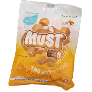 סוכריות מאסט ריבת חלב ללא סוכר
